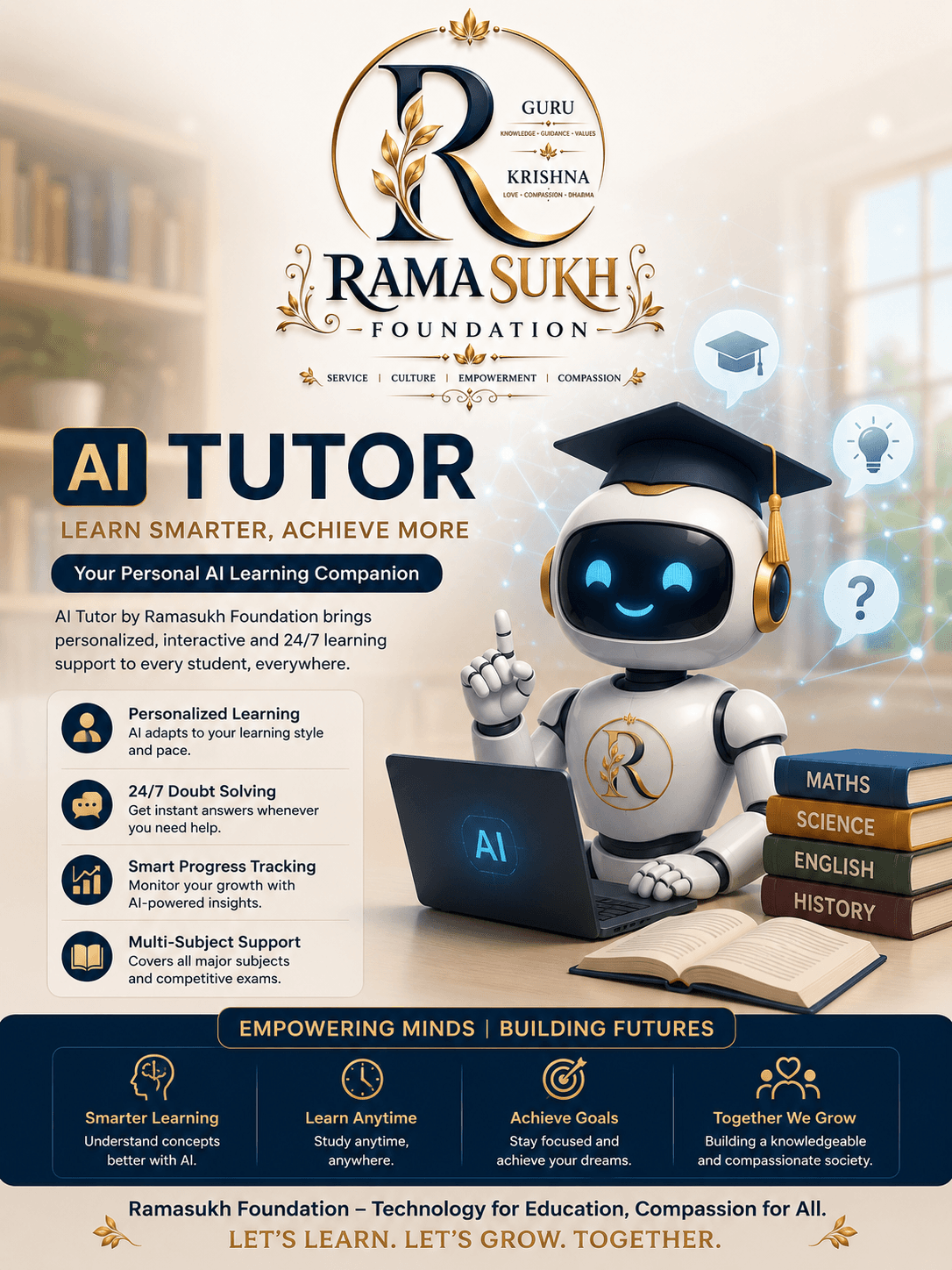 Ramasukh AI Tutor — students learning with AI-powered education