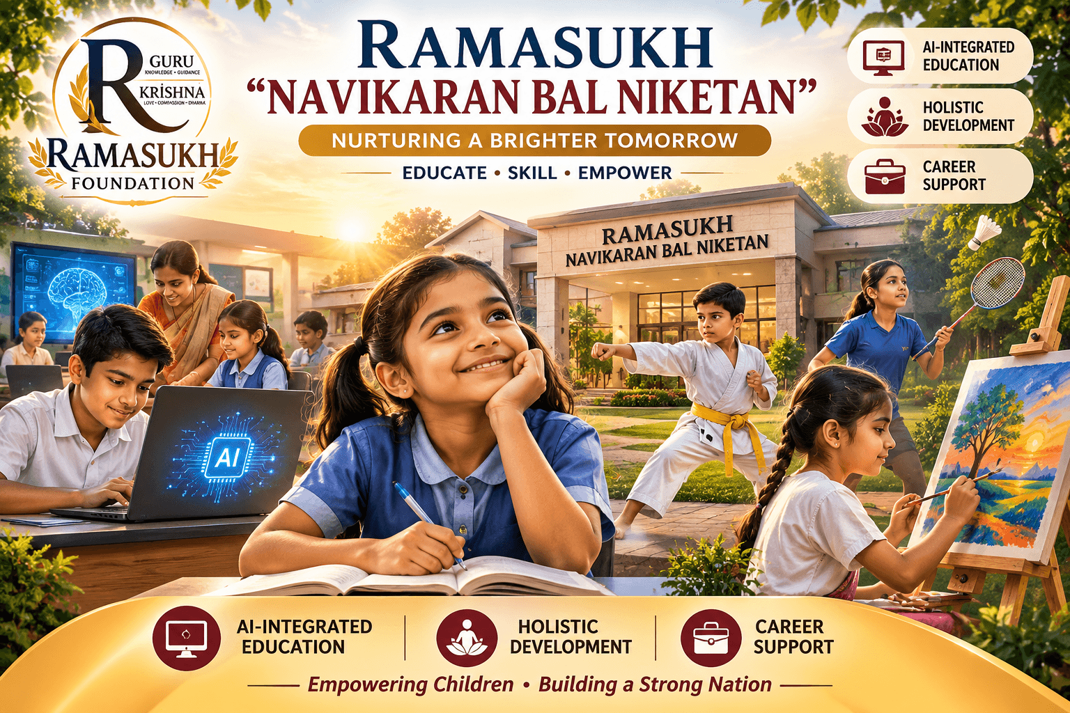 Navikaran Bal Niketan — Akshaya Orphanage blueprint