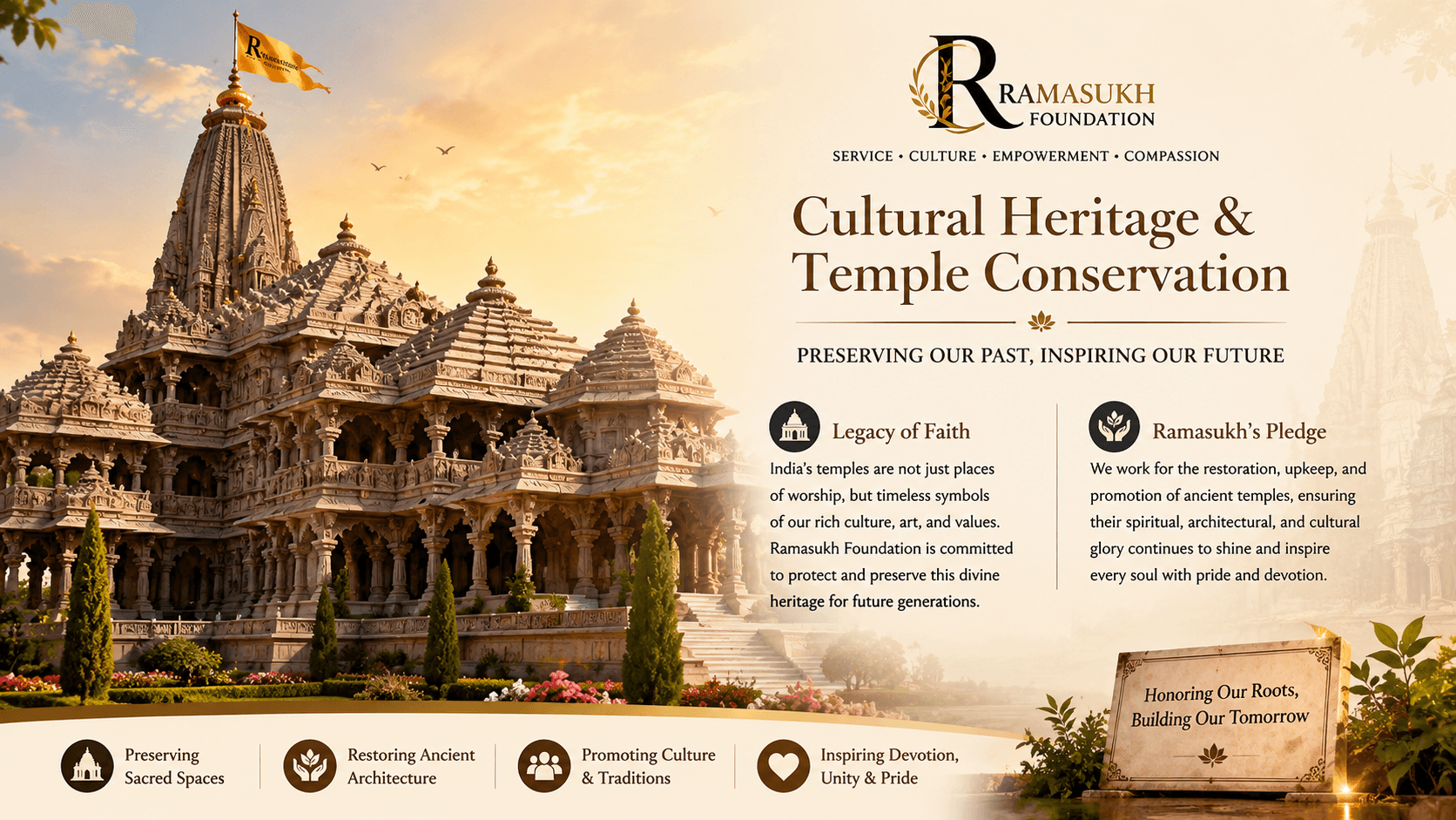 Temple and cultural heritage