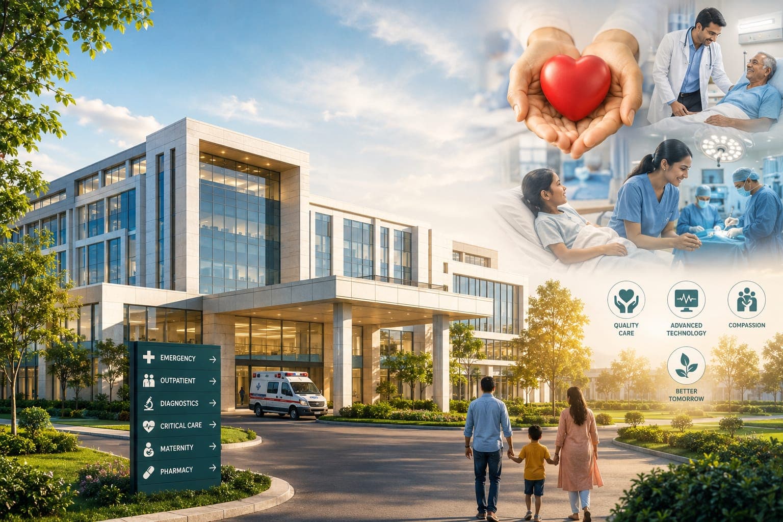 Ramasukh Hospitals — Hospital Project