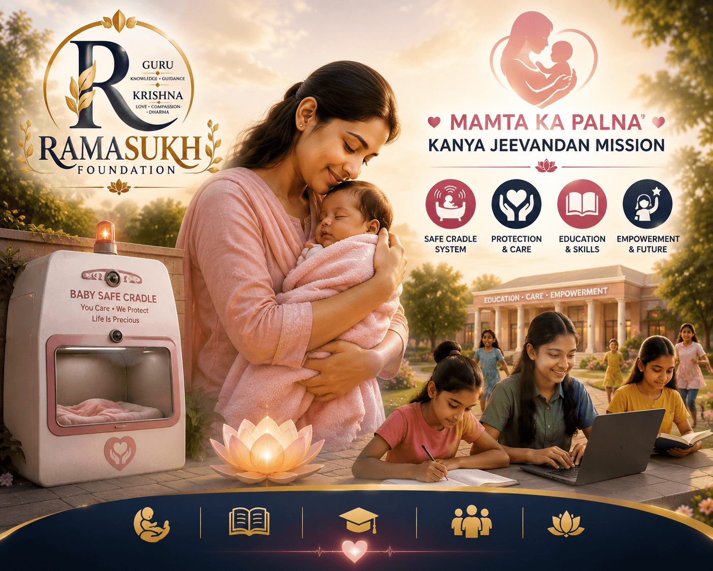 Mamta Ka Palna & Kanya Jeevandan Mission blueprint
